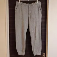 GLOBAL WORK スウェットパンツ ウラケリブパンツ グレー Lサイズ