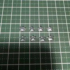 C121.ネイルパーツ デコパーツ 8個 肉球 犬 猫 くま