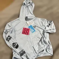 水色フード付きラッシュガード 150サイズ