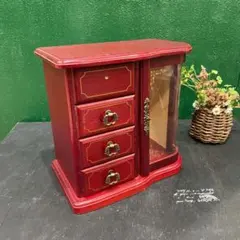 ジュエリーケース 昭和レトロ 当時物 インテリア 小物入れ 小物ケース