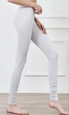 ZOMIGENライトパープルヨガピラティスレギンスS