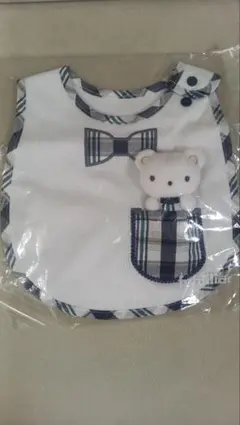 【新品】familiar マスコット付 スタイ