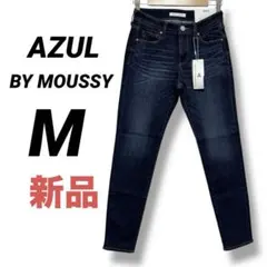 【あやぽんさま専用】✨新品✨AZULスキニーデニム ストレッチMダークブルー