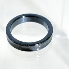 【美品】 TIFFANY＆Co. ナローチタンリング 1837 10号