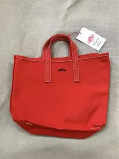 タグ付き新品⭐︎DANTON レッド トートバッグ⭐︎中サイズ