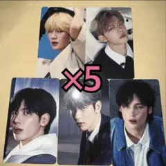 TXT トレカ sanctuary HMV 特典 5種コンプ ×5