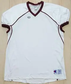 Champion フットボールジャージ【2XL】ホワイト/マルーン