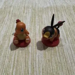 ポケットモンスター　旅立ちの3匹　チョコエッグ　ヒトカゲ　ポカブ