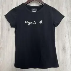 agnès b. ブラック Tシャツ サイズ1
