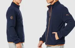 ★秋冬★プーマゴルフ★フリースフルジップブルゾン★XXL/NV