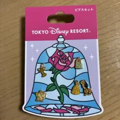 東京ディズニーリゾート ピアスセット　美女と野獣