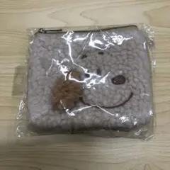 【新品未使用】スヌーピー ボア　ポーチ