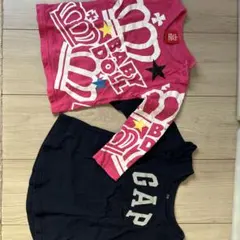 BABY DOLL & GAP 長袖ロンT2枚セット 子供服