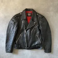 【高級】本革 ダブルライダースジャケット ベルト M 韓国製 AP12