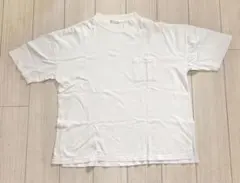 ikka イッカ ポケット　レディースTシャツ ホワイト Lのサムネイル