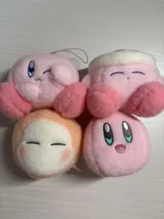 星のカービィ 羊毛フェルト風すやすやminiぬいぐるみ　フェイスマスコット2