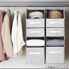 ニトリ 吊り下げ収納 クローゼット整理用 ハンギングラックのサムネイル