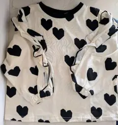 【新品・未使用】MARKY'S 110cm ハート柄 長袖カットソー