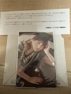 乃木坂46＆櫻坂46＆日向坂46 坂道ポストカードAセット ヤングマガジン