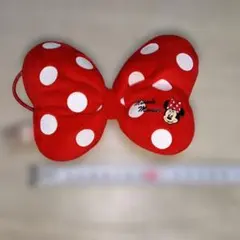 ディズニー ミニーマウス 水玉模様 ヘアアクセサリー