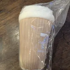 セブンイレブン　ハッピーくじ　Ｂ賞 セブンカフェぬいぐるみチャーム 茶