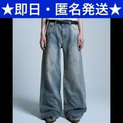 CAMPHOR WOOD サイドシームセミフレアスラブデニム - メルカリ