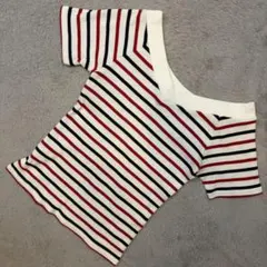 INGNI イング ボーダーニット 半袖 Mサイズ 夏 レディース