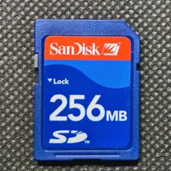 SanDisk SDカード 256MB