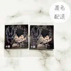 鬼滅の刃 不死川玄弥 ステッカー シール 2枚セット