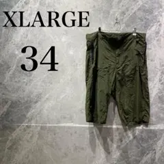 XLARGE メンズ W80 緑 ショートパンツ ストリート 美品のサムネイル