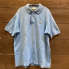 LACOSTE ラコステ　ブルー　半袖ポロシャツ