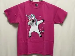 【USAキッズ古着】ユニコーン ダブダンス プリントTシャツのサムネイル