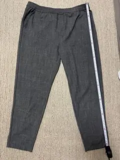 イージーパンツ スラックス チャコールグレー L〜XL