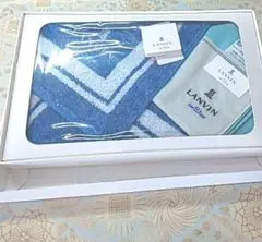 新品 ランバンオンブルー ハンドタオル 二枚