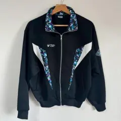 90s ヴィンテージ asics トラックジャケット ジャージ ジップアップ