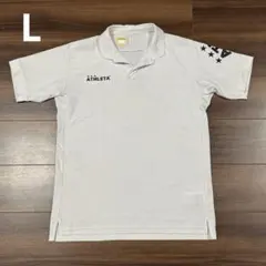 【美品】ATHLETA アスレタ ポロシャツ ホワイト　Lサイズ