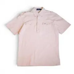 FRED PERRY ポロシャツ ピンク ミリタリースタイルのサムネイル