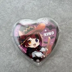 すとぷり　莉犬　缶バッチ　ハロウィン　召しませ　ハートの缶バッチ 莉犬 くん すとぷり ハロウィン 2023 ハート 缶バ ッジ 召しませ