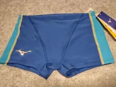 エクサースーツ　ミズノ　練習水着　競泳　Mサイズ　青