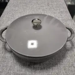 ストウブ グリルパン30cm ガラス蓋付き ステーキ キャンプ STAUB
