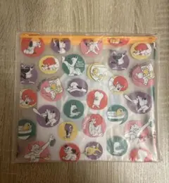 トムとジェリー　ハッピーくじ D賞 フラットポーチ　一番くじ happyくじ