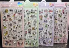 スヌーピー ステッカーセット 4パック