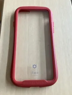 iFace iPhoneSE(第3世代/第2世代)/8/7ケース クリア レッド