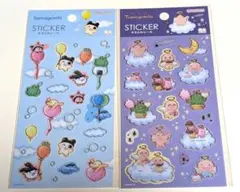 たまごっち　キラふわシール　まめっち　みみっち　くちぱっち　てんしっち