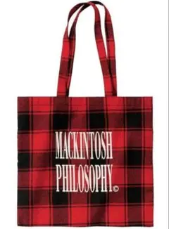 LEE　2026年 1・2月号　付録　マッキントッシュチェック柄BIGトート