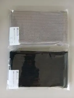 内側シルクリブレッグウォーマー 2色セット 冬保湿保温日本製