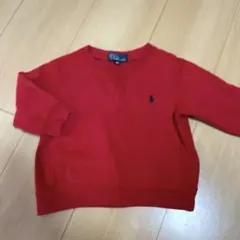 ポロ⭐️ラルフローレン⭐️80cm⭐️赤トレーナー⭐️