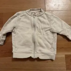 トレーナー生地カーディガン