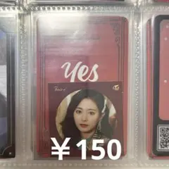 twice トレカ The Year of Yes ツウィ ステッカー シール