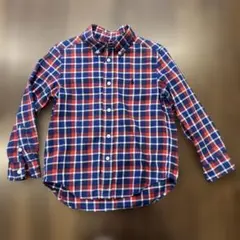 Ralph Lauren チェック柄 長袖シャツ 4/4T